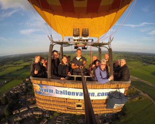 Luchtballonvaart Amersfoort naar Lunteren